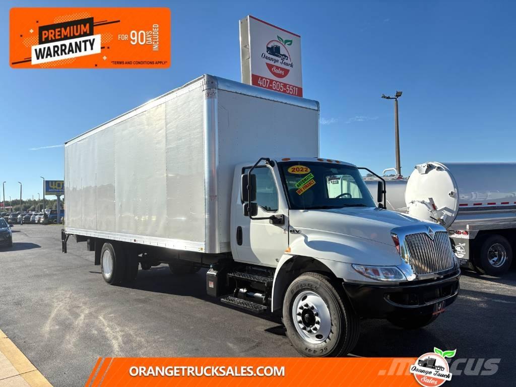 International MV607 貨箱式卡車