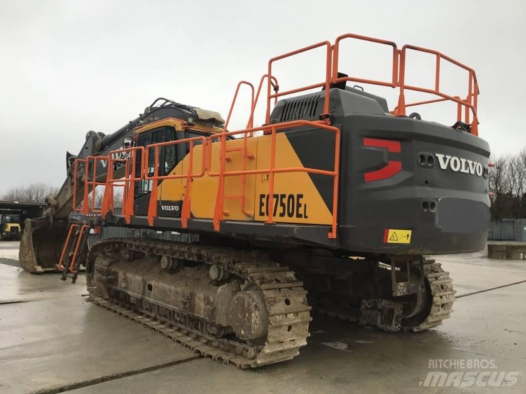 Volvo EC 750 E 履帶式 挖土機/掘鑿機/挖掘機