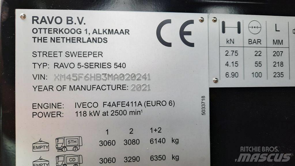 Ravo 540STH 掃倉機
