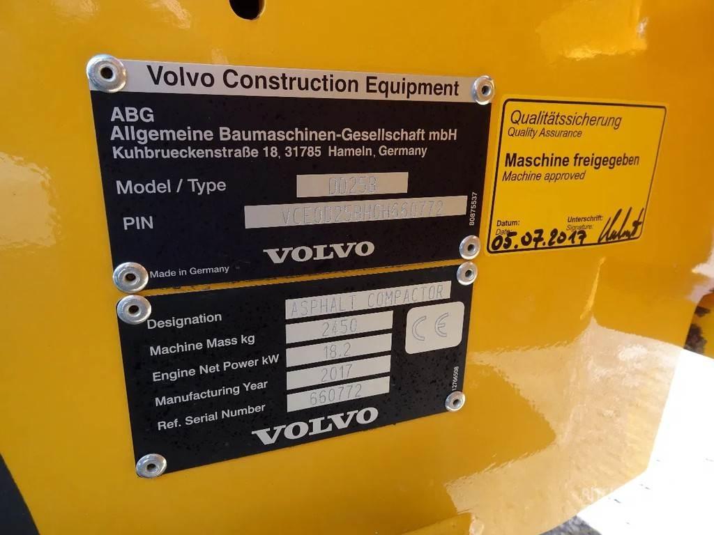 Volvo DD25B 雙輪滾壓機