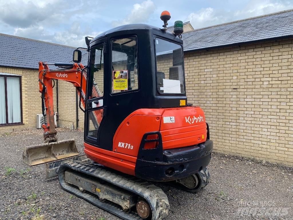 Kubota Kx71 小型挖土機/掘鑿機<7t(小型挖掘機)
