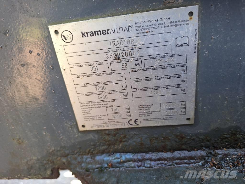 Kramer-allrad 780 輪胎式裝載機