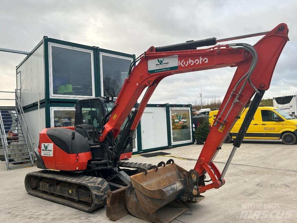 Kubota KX 080-4 中型挖土機/掘鑿機/挖掘機 7t-12t