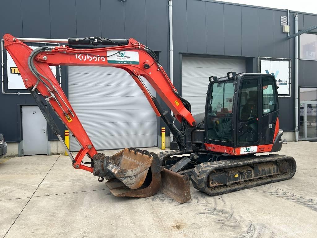 Kubota KX 080-4 中型挖土機/掘鑿機/挖掘機 7t-12t