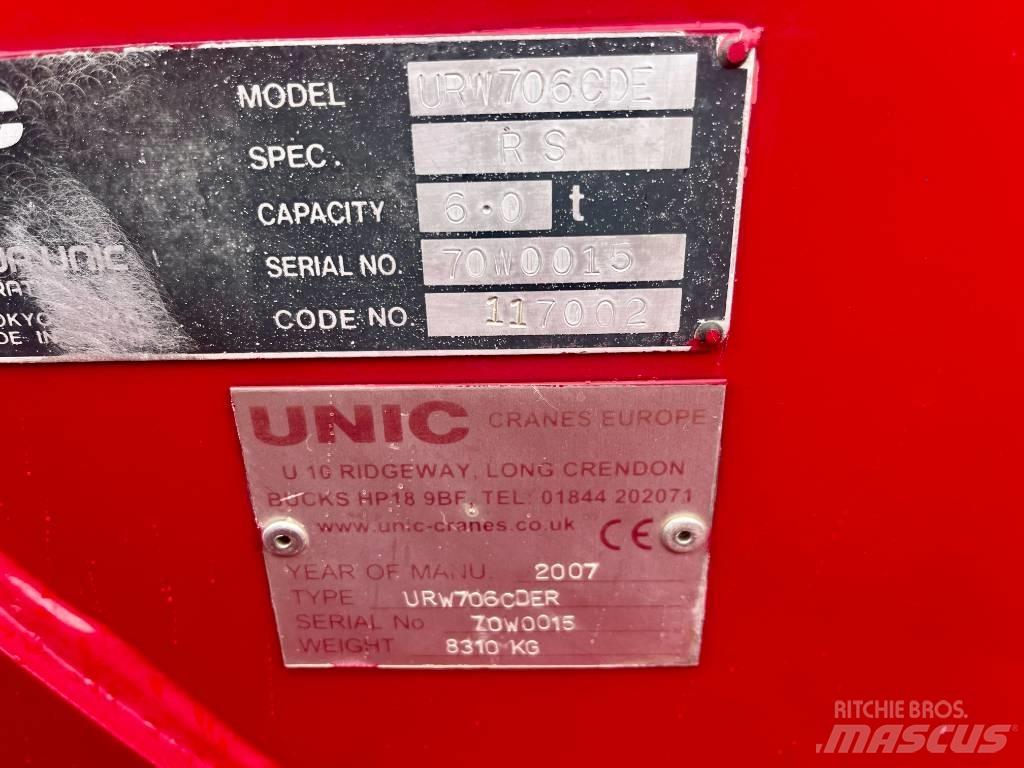 Unic URW 706 小型起重機
