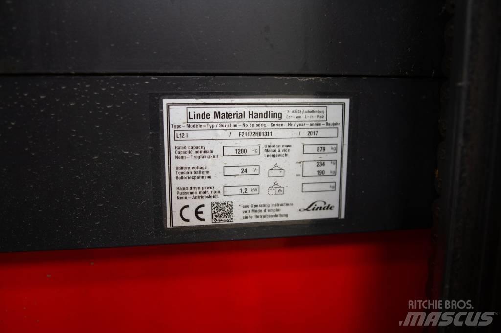 Linde L 12 行走控制式堆積機