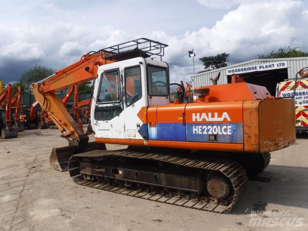 Halla HE220LCE 履帶式 挖土機/掘鑿機/挖掘機