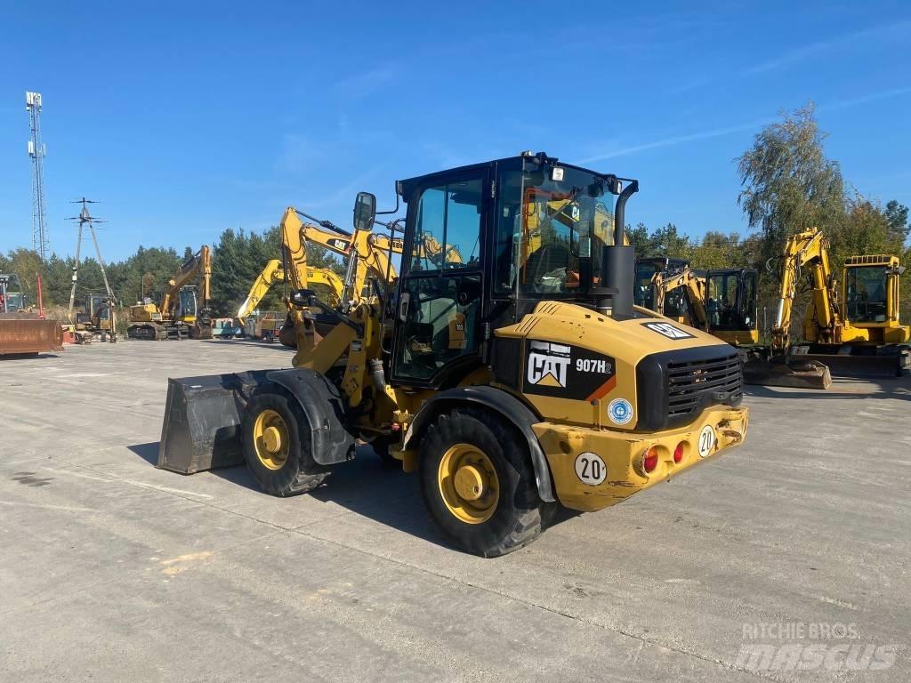 CAT 907 H 2 輪胎式裝載機