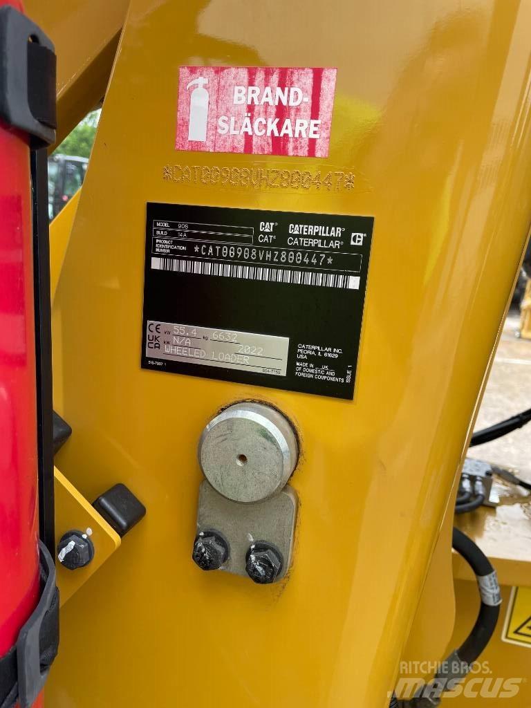 CAT 908 M 輪胎式裝載機