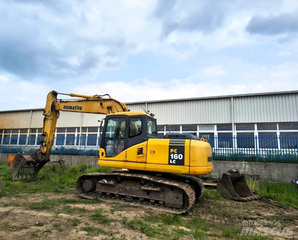 Komatsu PC 160 LC-7K 履帶式 挖土機/掘鑿機/挖掘機