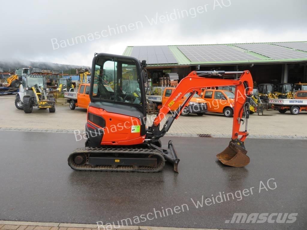 Kubota U 27-4 小型挖土機/掘鑿機<7t(小型挖掘機)