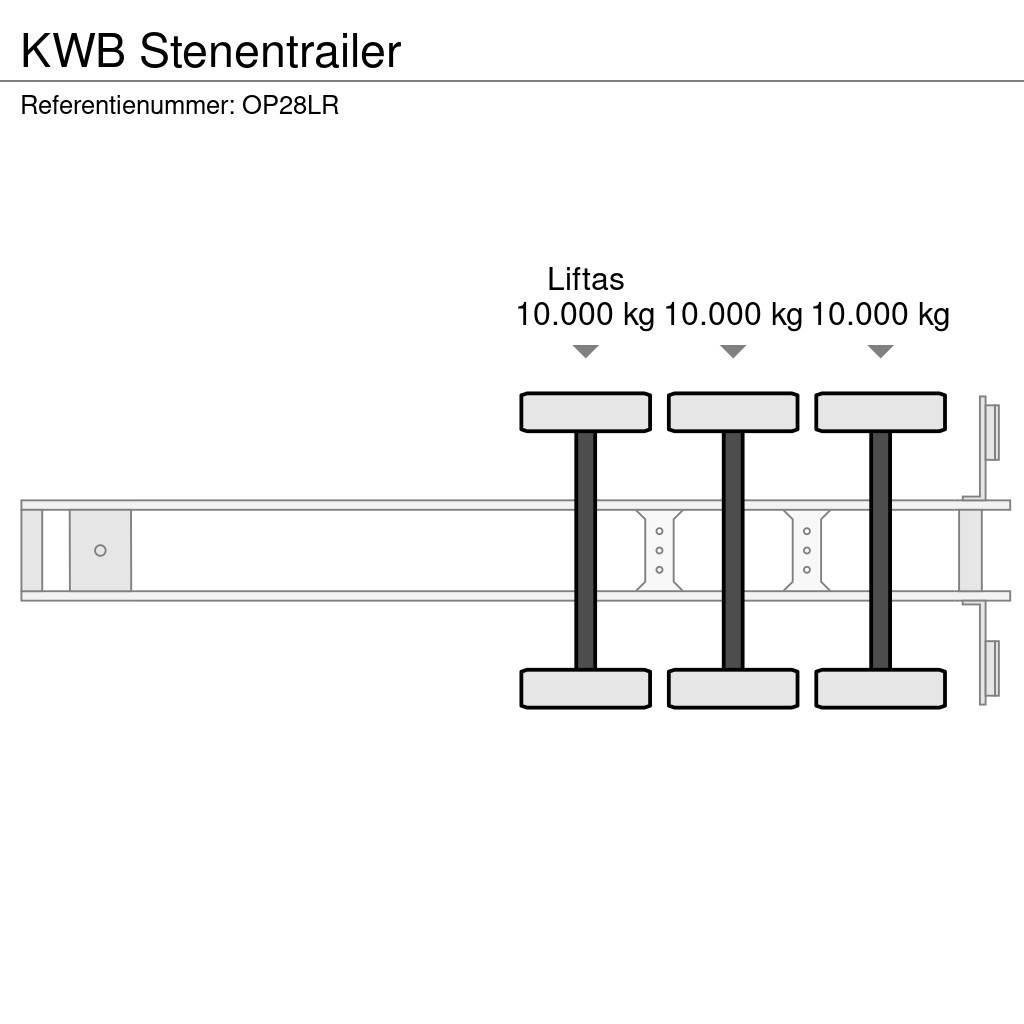  Kwb Stenentrailer 其他半拖車