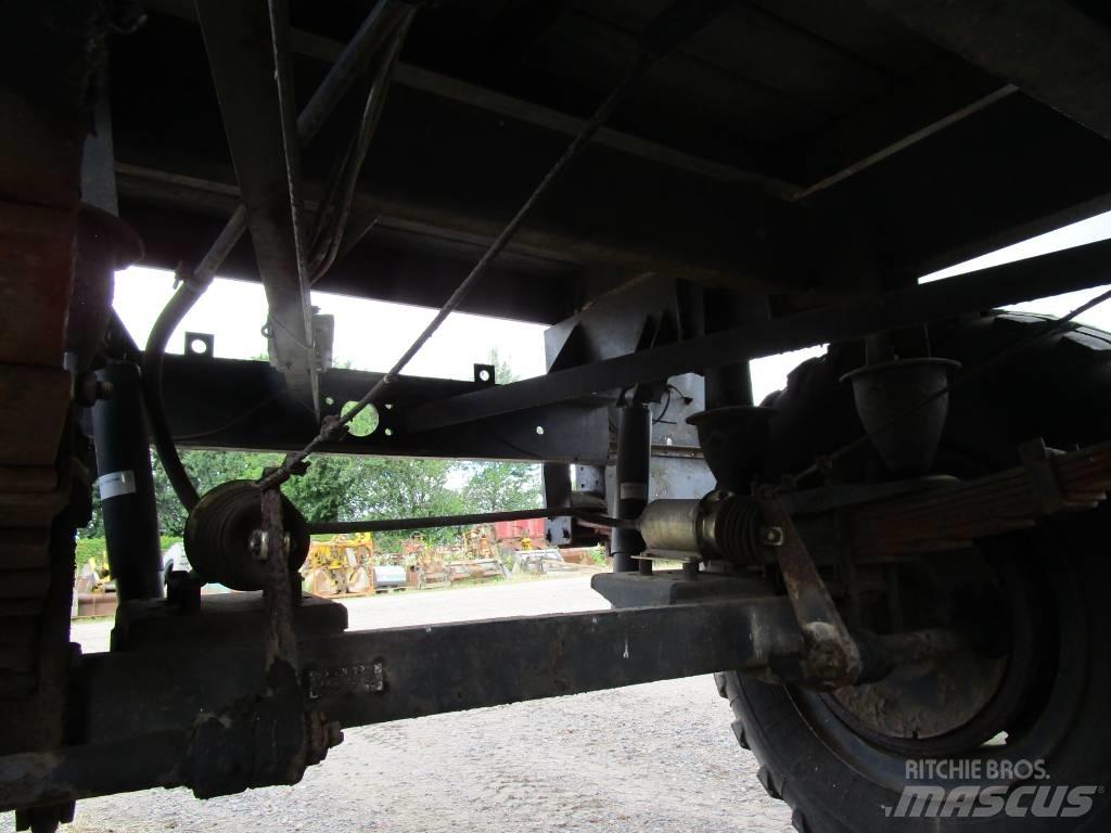 Werdau HW 80 , HL 5002 平板式/側卸式拖車