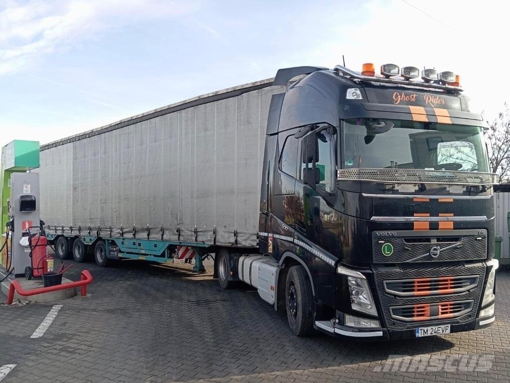 Volvo FH 500 平板式/側卸式卡車