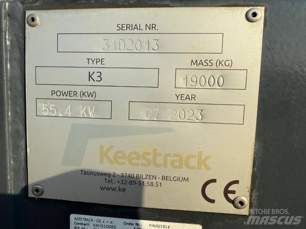 Keestrack K 3 移動式篩選機