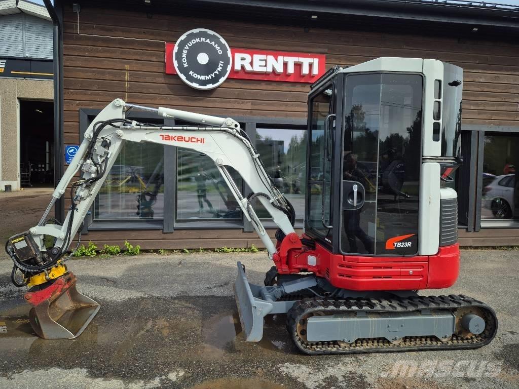 Takeuchi 23R 小型挖土機/掘鑿機<7t(小型挖掘機)