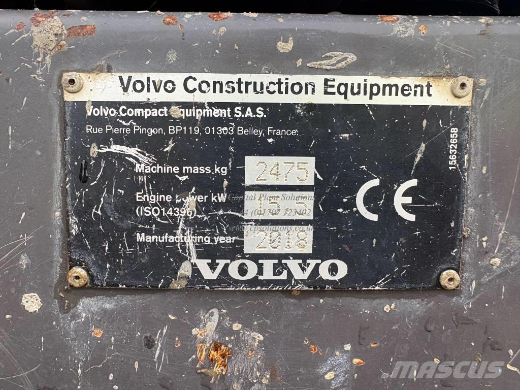 Volvo ECR 25 D 小型挖土機/掘鑿機<7t(小型挖掘機)
