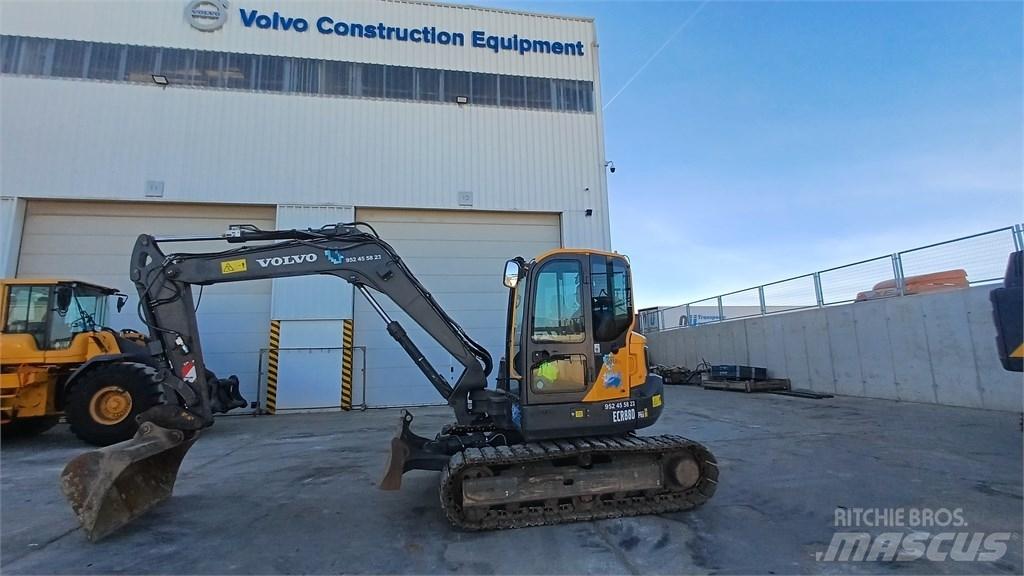 Volvo ECR 88 D 小型挖土機/掘鑿機<7t(小型挖掘機)
