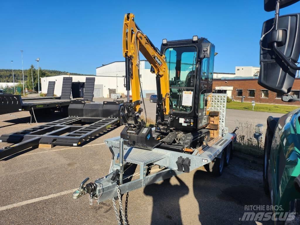 Sany 1.8 T Med Släp 小型挖土機/掘鑿機<7t(小型挖掘機)