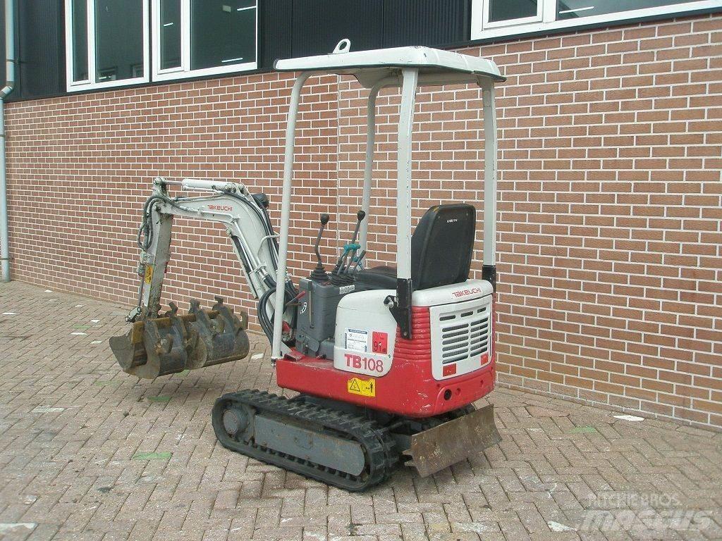 Takeuchi TB108 小型挖土機/掘鑿機<7t(小型挖掘機)