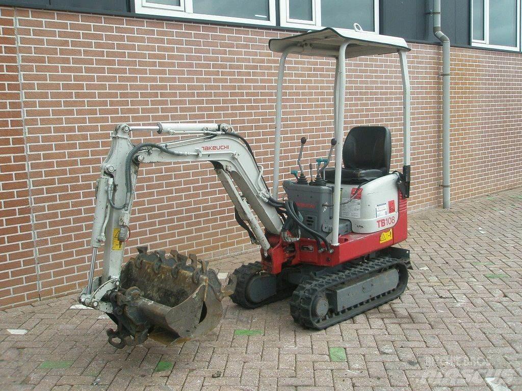 Takeuchi TB108 小型挖土機/掘鑿機<7t(小型挖掘機)