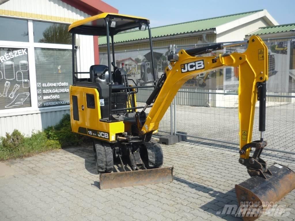 JCB 15 C-1 小型挖土機/掘鑿機<7t(小型挖掘機)