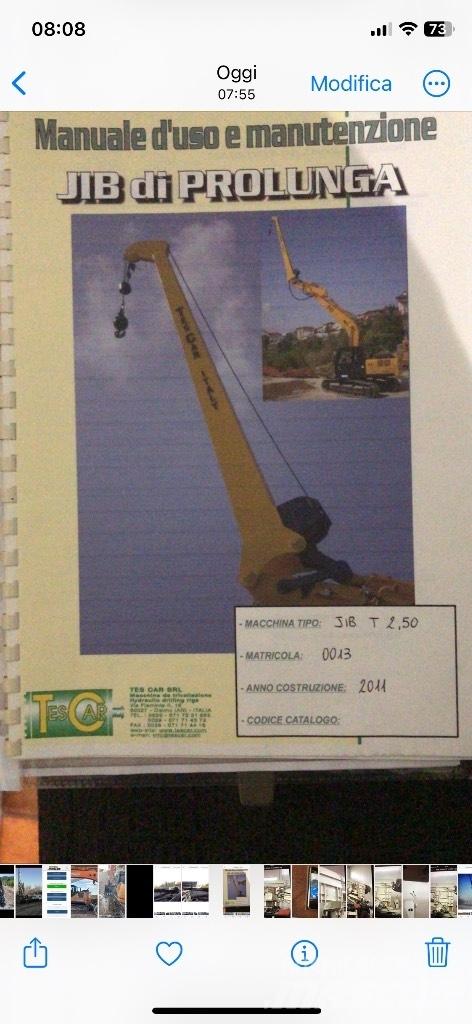 Tes Car Gru.  Gib.   T 2 小型起重機