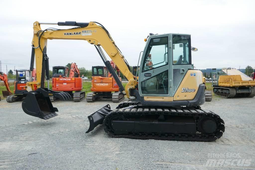 Yanmar SV 100-1 履帶式 挖土機/掘鑿機/挖掘機
