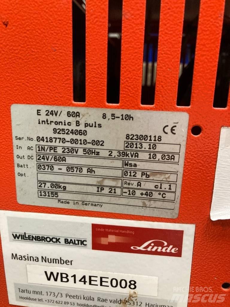 Linde L10AC/1170 行走控制式堆積機