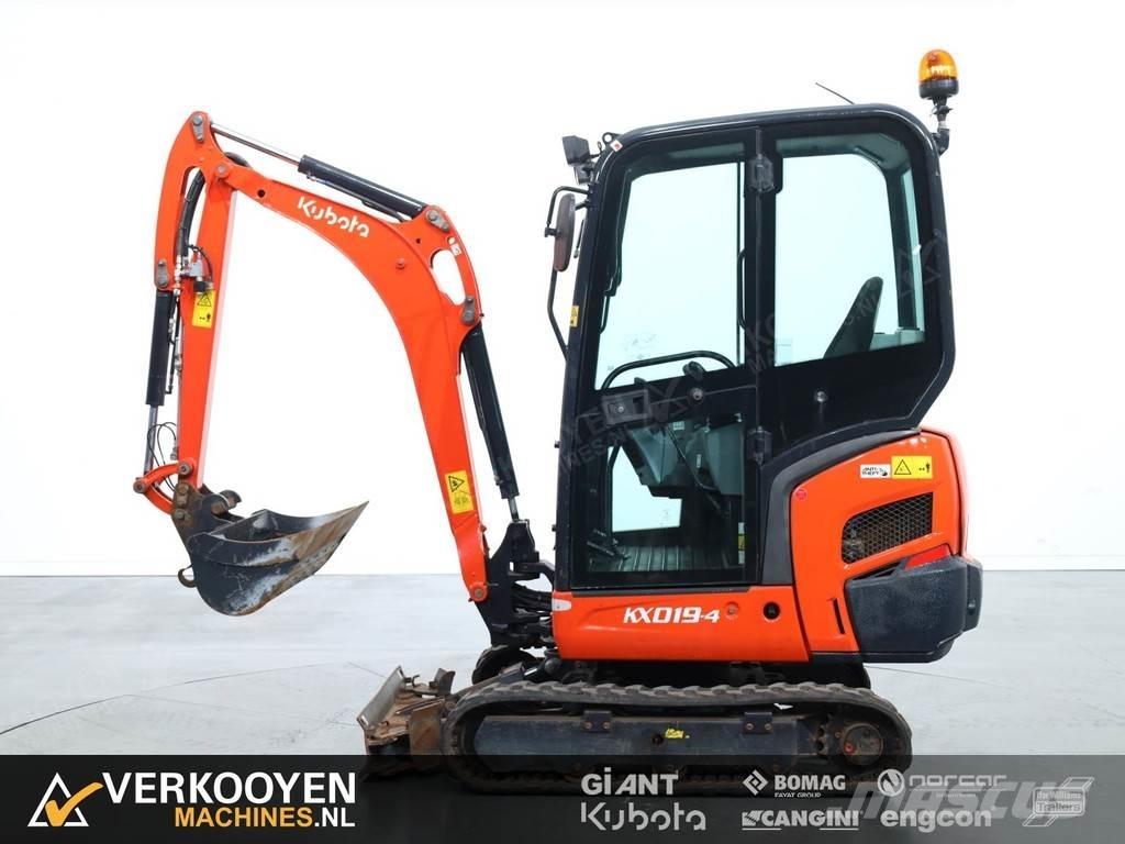 Kubota KX019-4 小型挖土機/掘鑿機<7t(小型挖掘機)