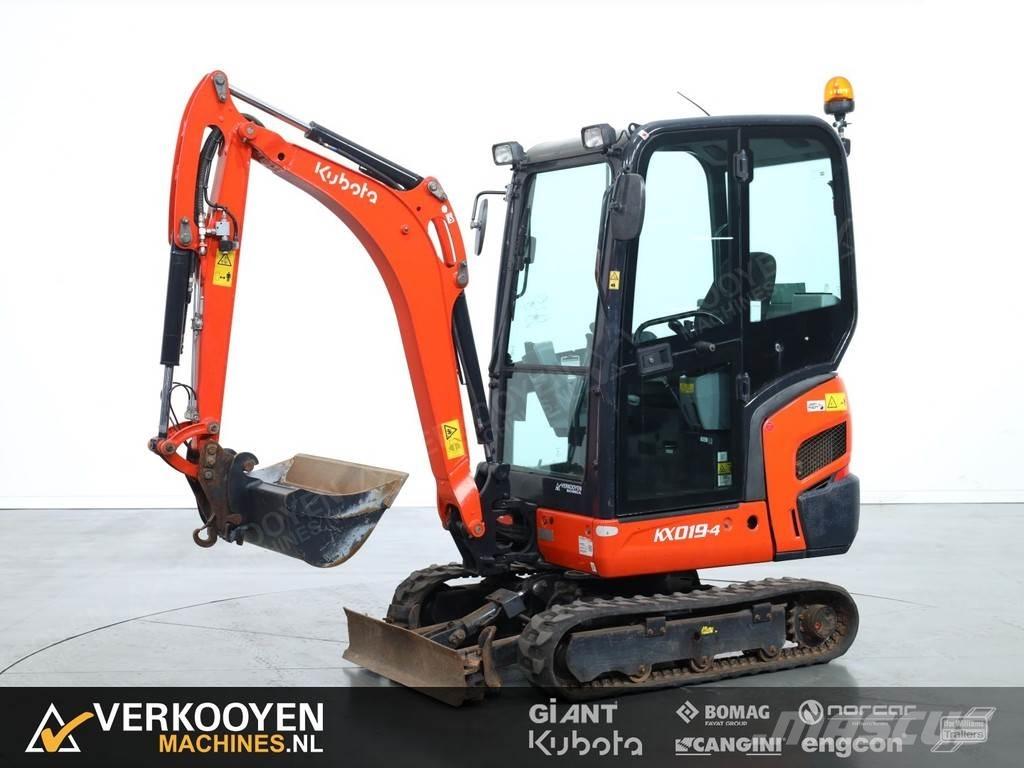 Kubota KX019-4 小型挖土機/掘鑿機<7t(小型挖掘機)