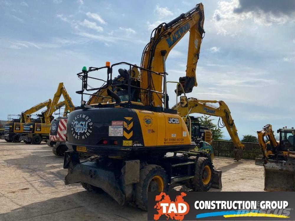 JCB JS 160 W 旋轉式挖土機/掘鑿機/挖掘機
