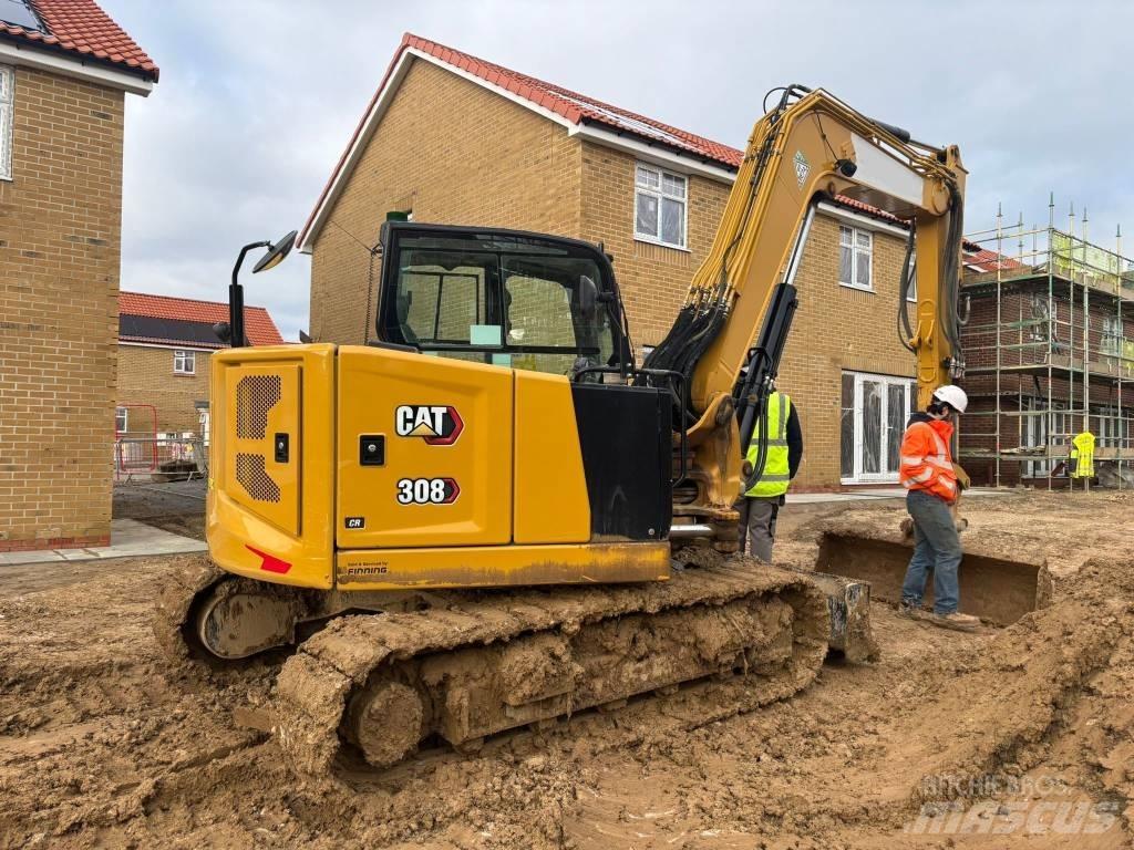 CAT 308 R 中型挖土機/掘鑿機/挖掘機 7t-12t