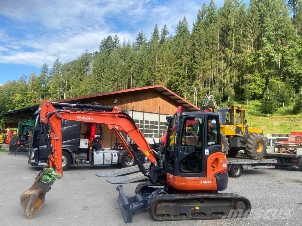 Kubota U 48-4 小型挖土機/掘鑿機<7t(小型挖掘機)