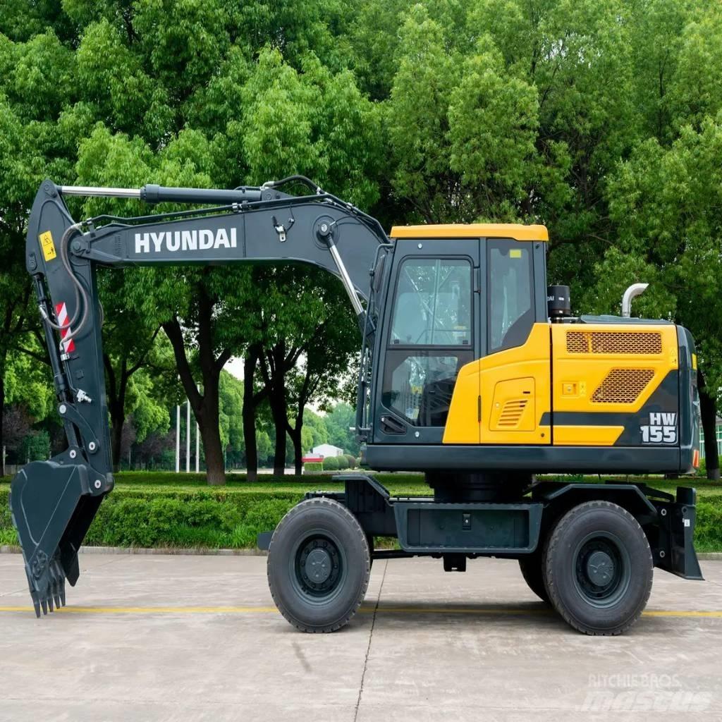Hyundai HW155 旋轉式挖土機/掘鑿機/挖掘機