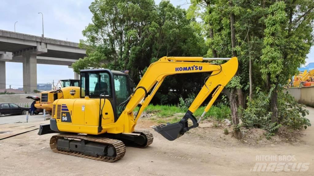 Komatsu pc56 履帶式 挖土機/掘鑿機/挖掘機