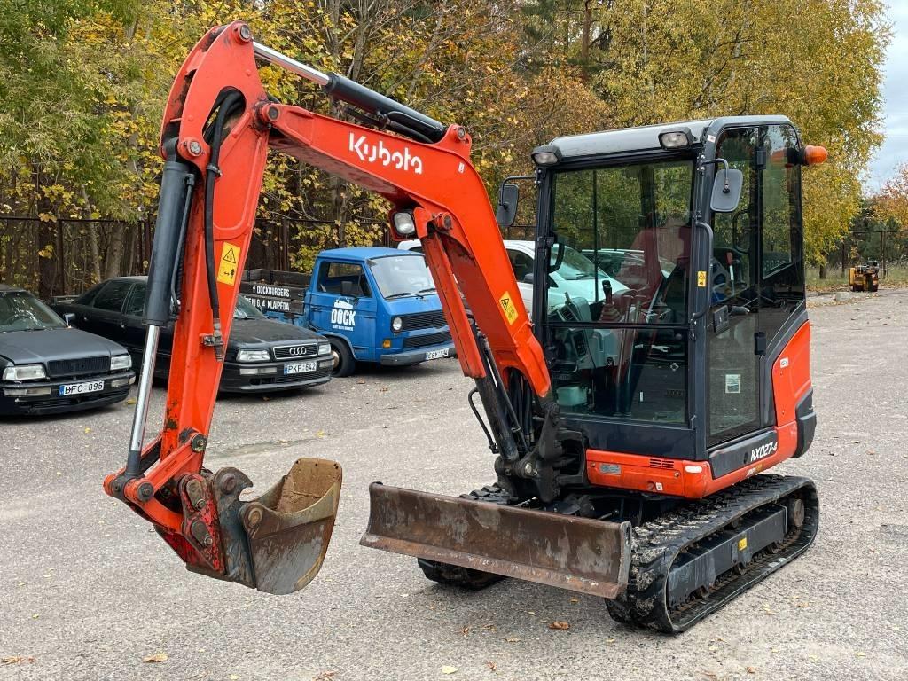 Kubota KX 027-4 小型挖土機/掘鑿機<7t(小型挖掘機)