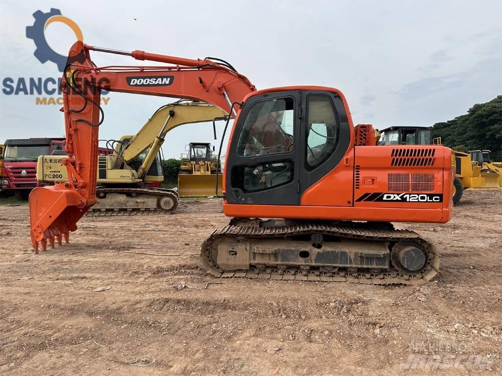 Doosan DX 120 中型挖土機/掘鑿機/挖掘機 7t-12t
