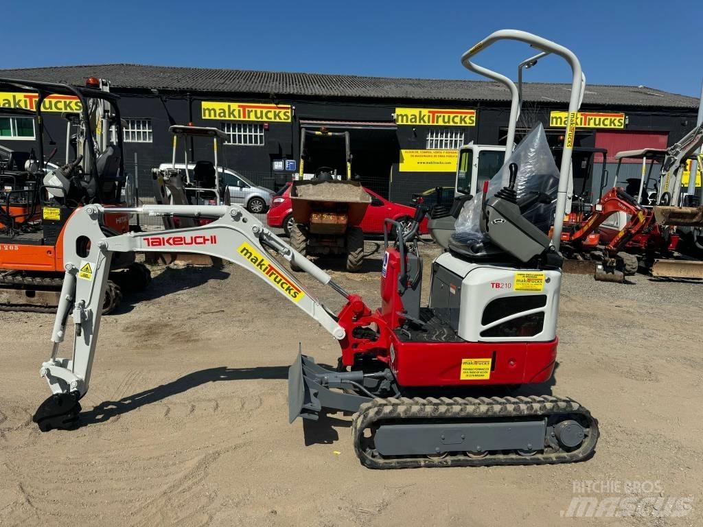 Takeuchi TB 210 R 小型挖土機/掘鑿機<7t(小型挖掘機)