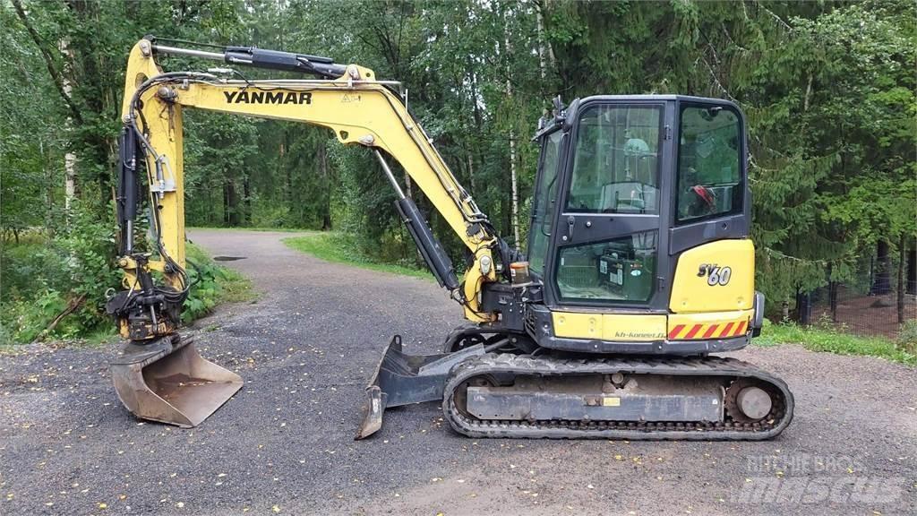Yanmar SV 60-A 中型挖土機/掘鑿機/挖掘機 7t-12t