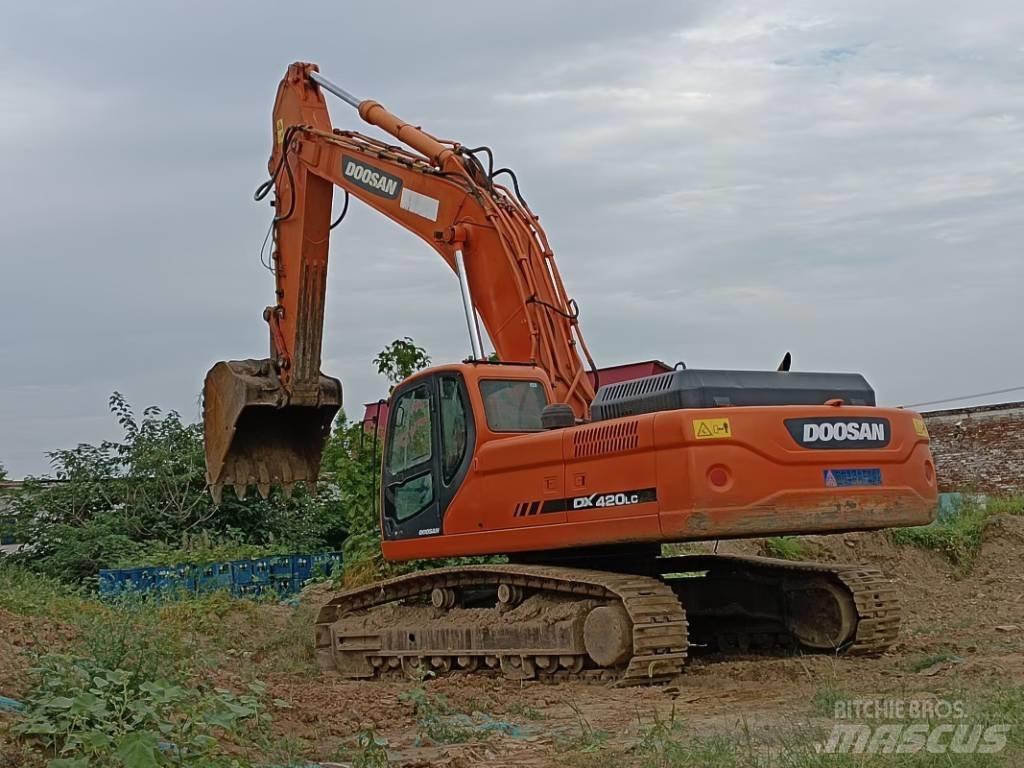 Doosan DX420LC 中型挖土機/掘鑿機/挖掘機 7t-12t