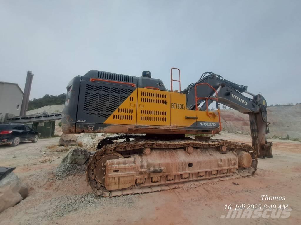 Volvo EC750EL 履帶式 挖土機/掘鑿機/挖掘機