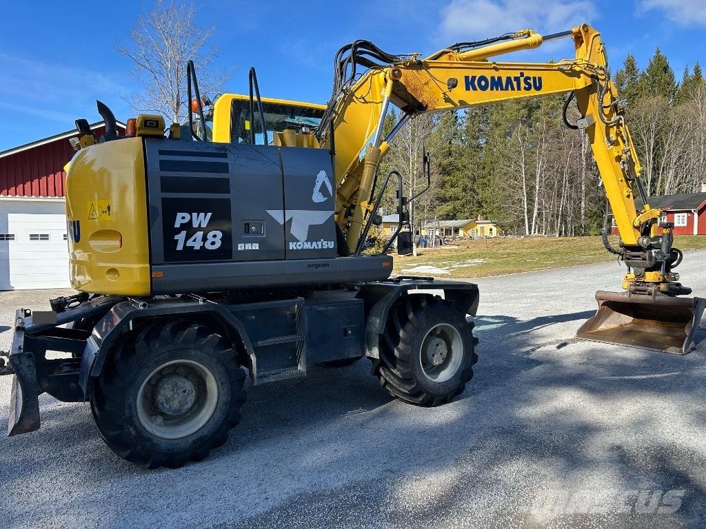 Komatsu PW 148-10 旋轉式挖土機/掘鑿機/挖掘機