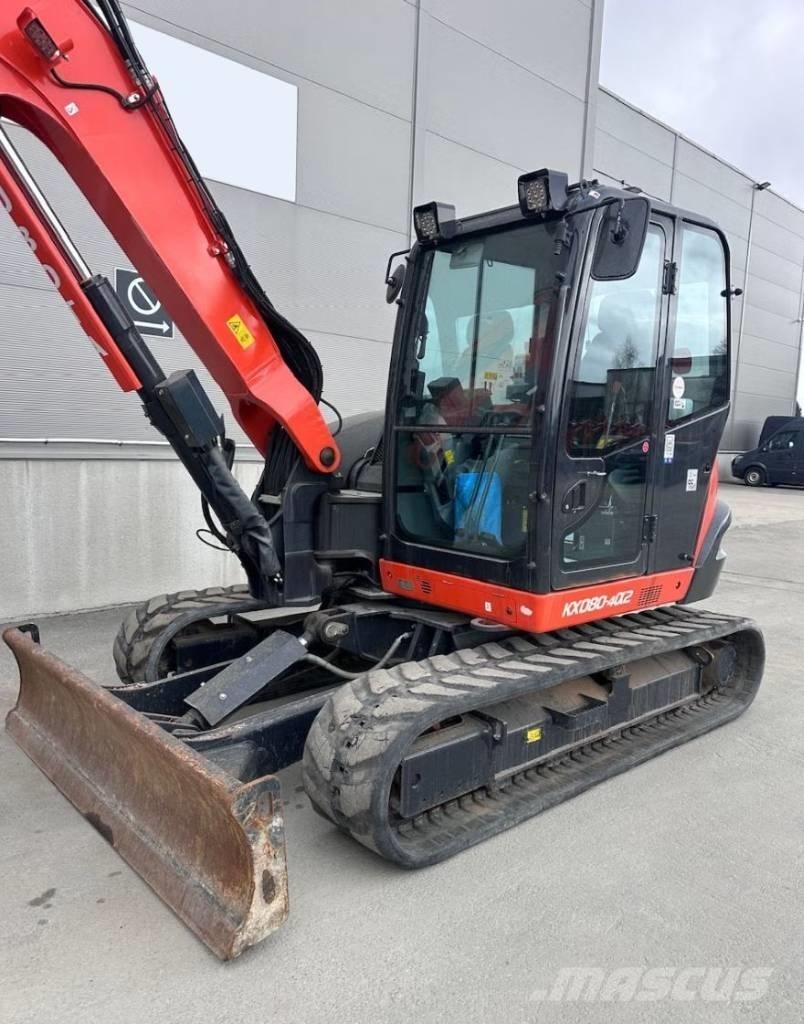 Kubota KX 080-4@2 中型挖土機/掘鑿機/挖掘機 7t-12t
