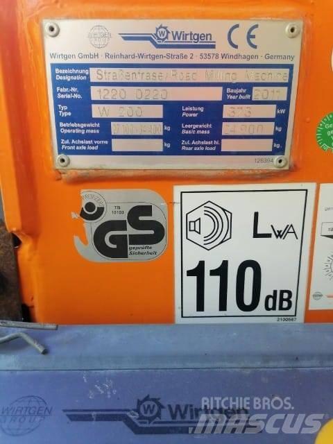 Wirtgen W 200 瀝青冷銑刨機/銑床