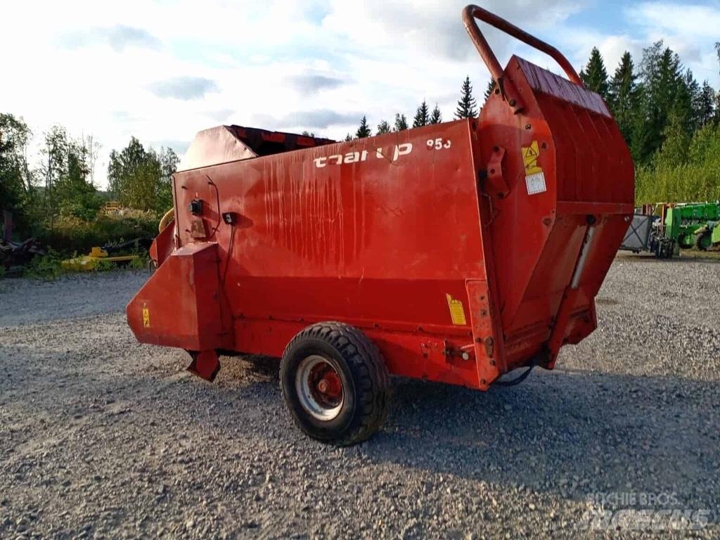 Kverneland 856 草捆撕碎機、切割機、拆袋機