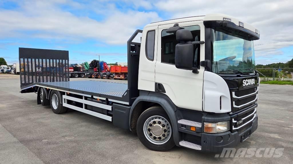 Scania P320 6X2*4 平板 / 絞盤 卡車