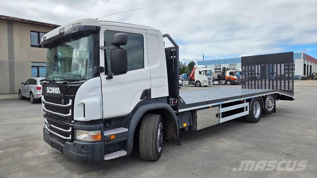 Scania P320 6X2*4 平板 / 絞盤 卡車