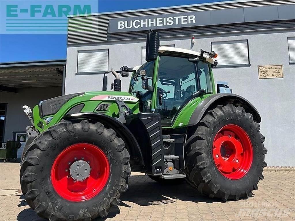 Fendt 724 vario s4 曳引機