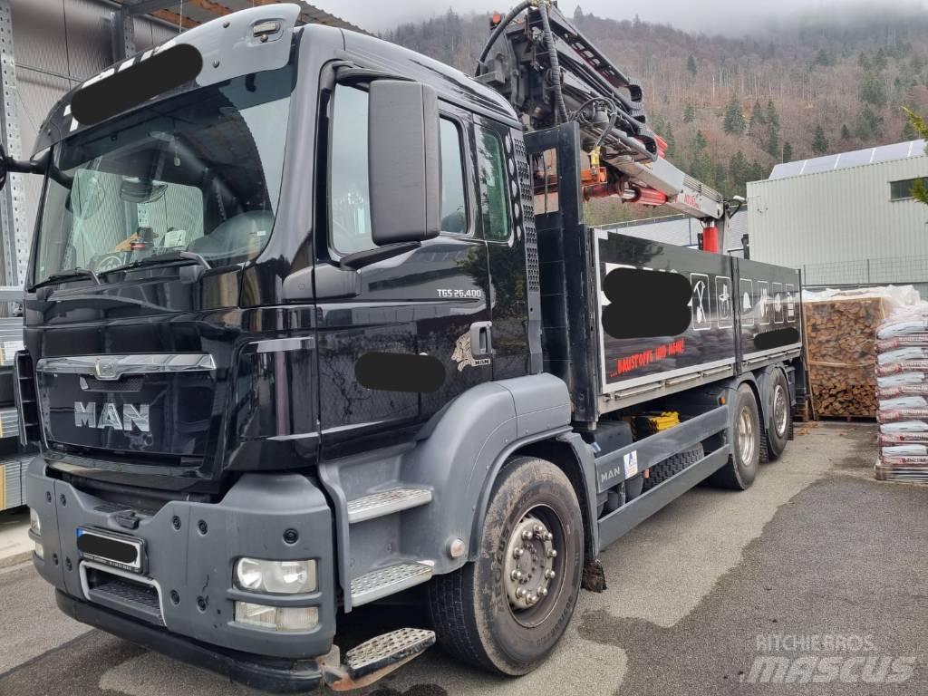 MAN TGS 26.400 起重機卡車